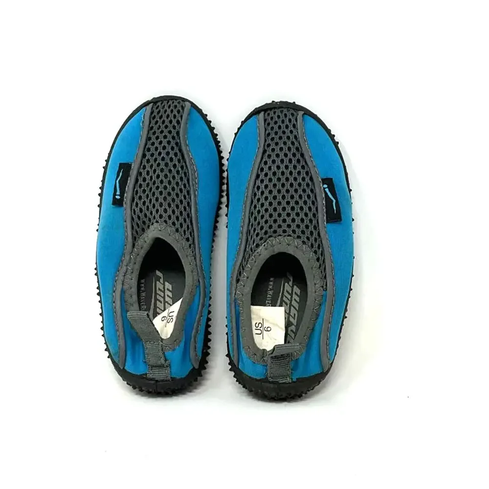 Wave Runner Toddler Boys Blue Water Shoes Size 6‎